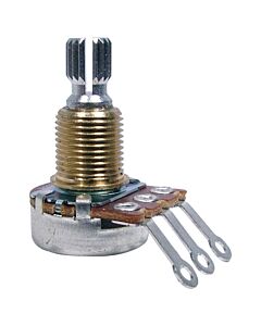 Bourns 500k linear taper mini 6mm (.236 in.) split shaft potentiometer