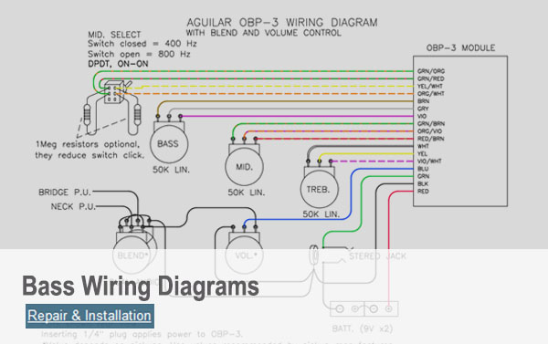 Bass Wiring Diagrams